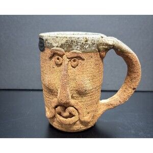Robert Weiss Originals Vintage Stoneware Face Mug